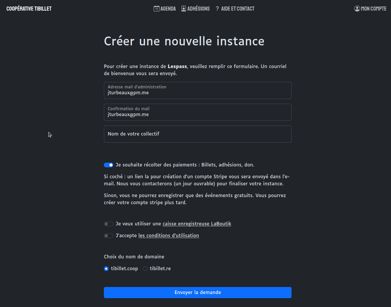 Creating Space Without Stripe