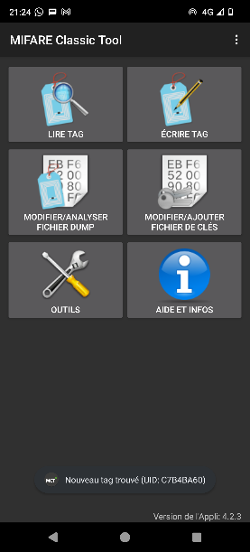 image UID carte